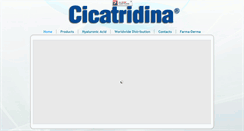 Desktop Screenshot of cicatridina.com