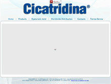 Tablet Screenshot of cicatridina.com